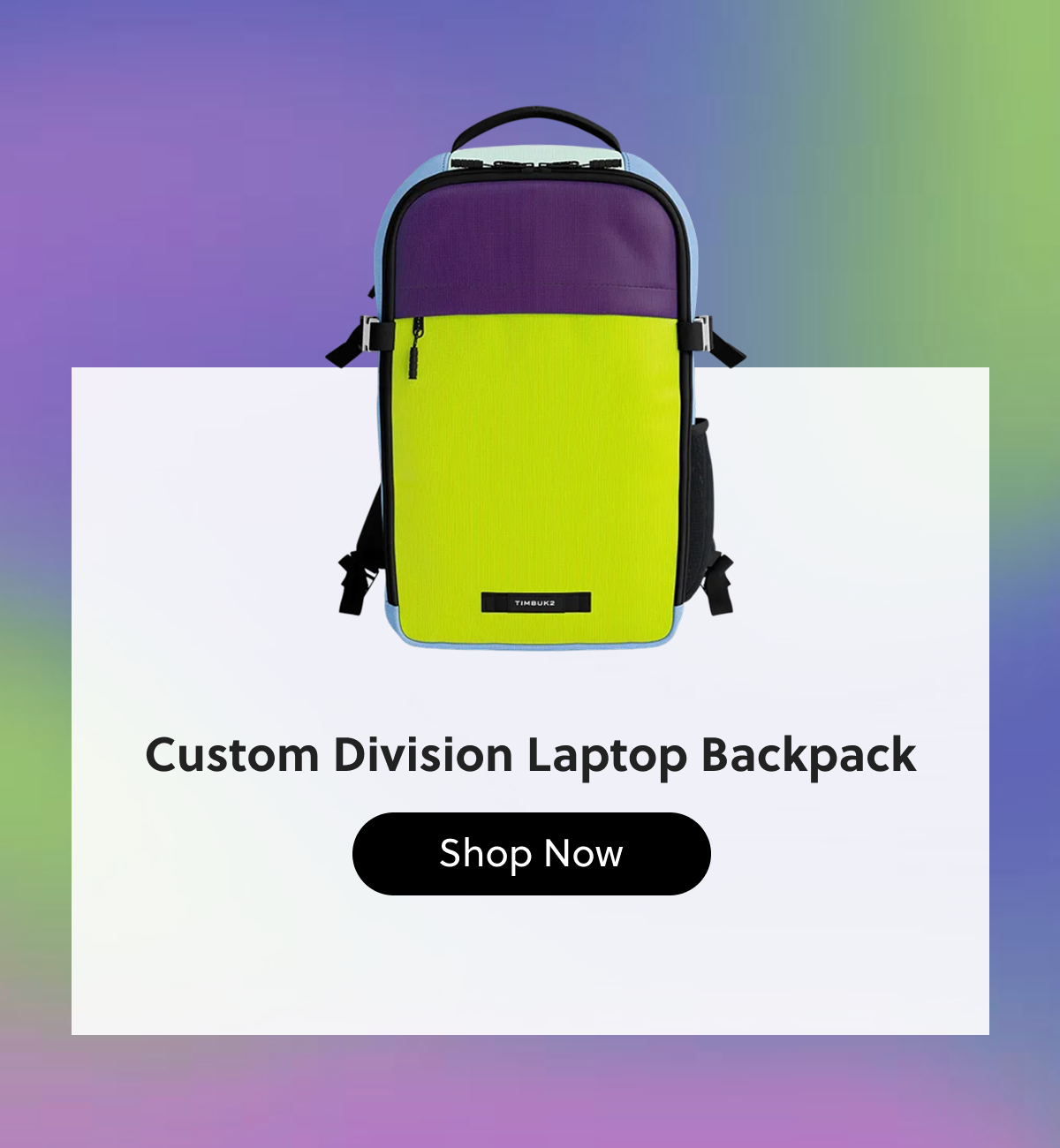 Custom Division Laptop Backpack