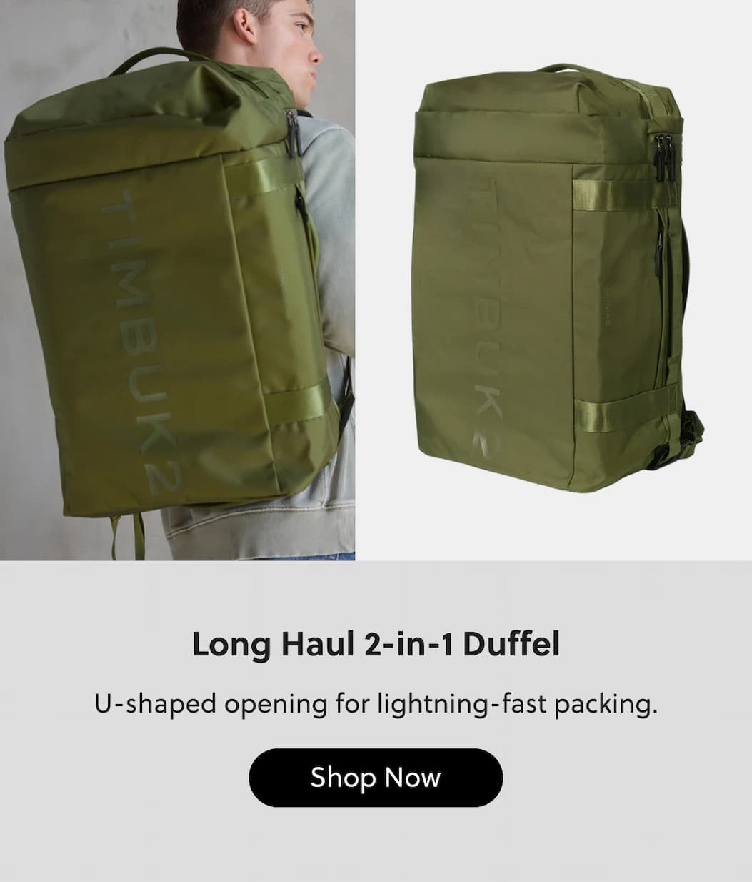 Long Haul 2-in-1 Duffel