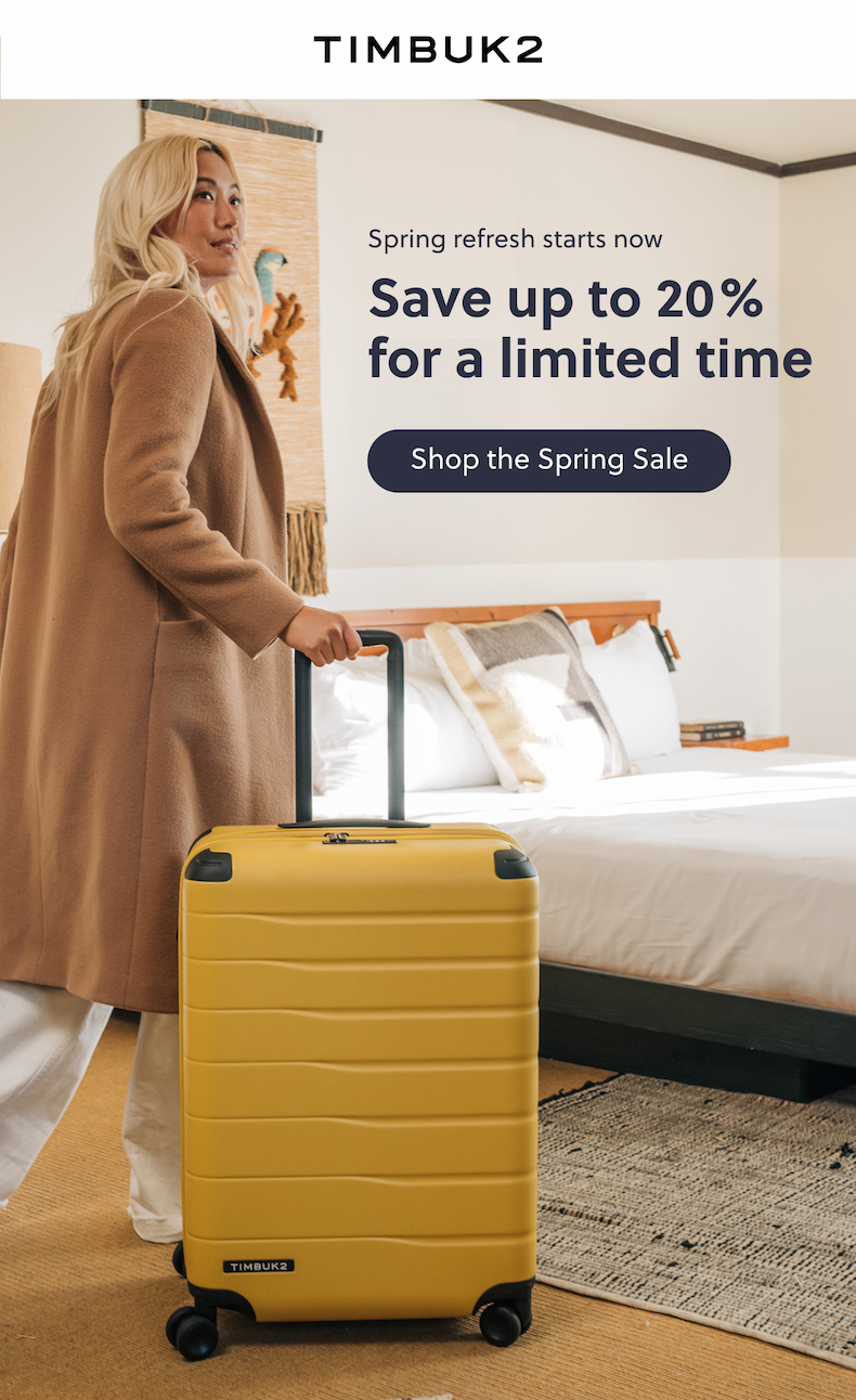 Spring sale starts now