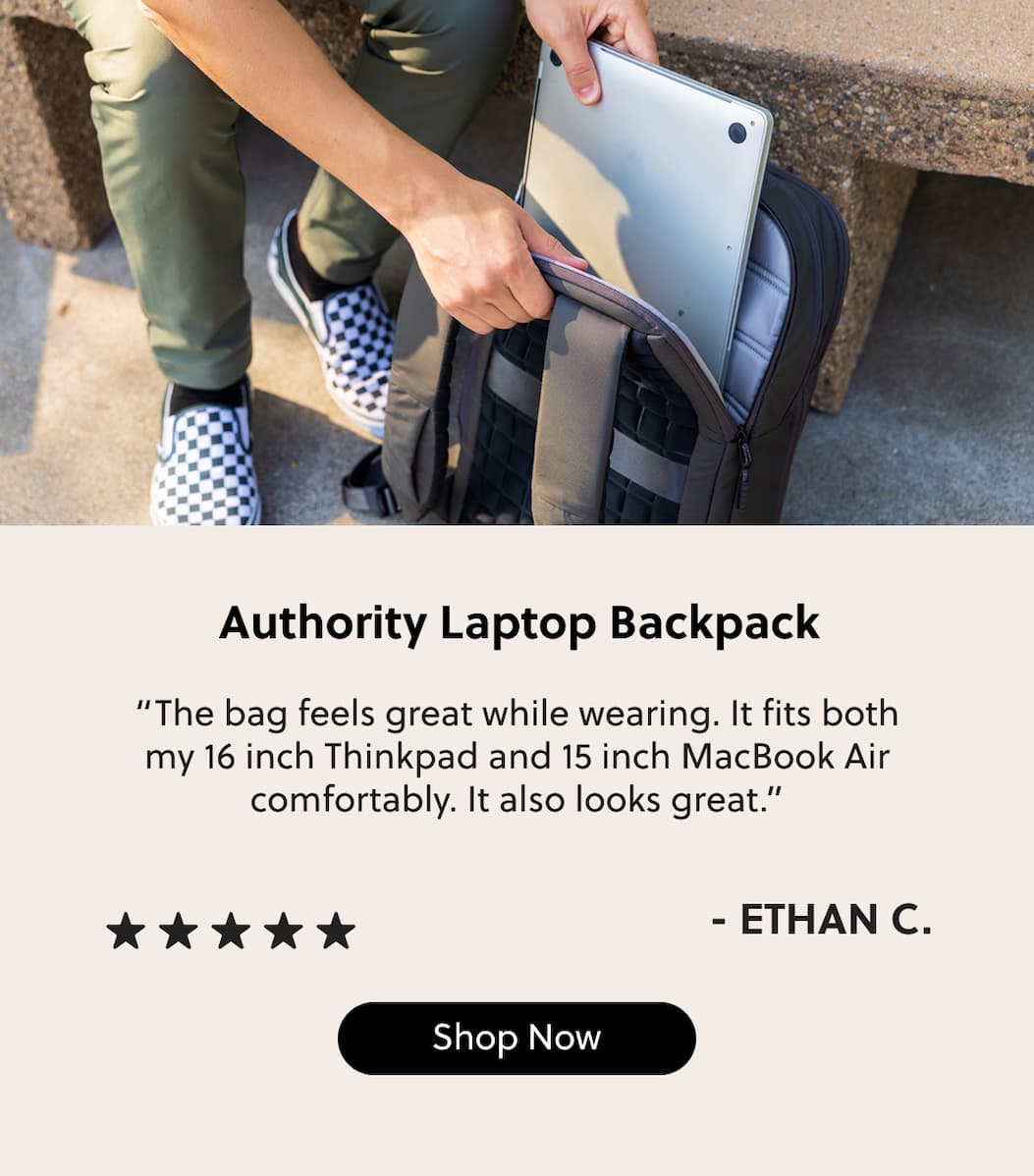Authority Laptop Backpack