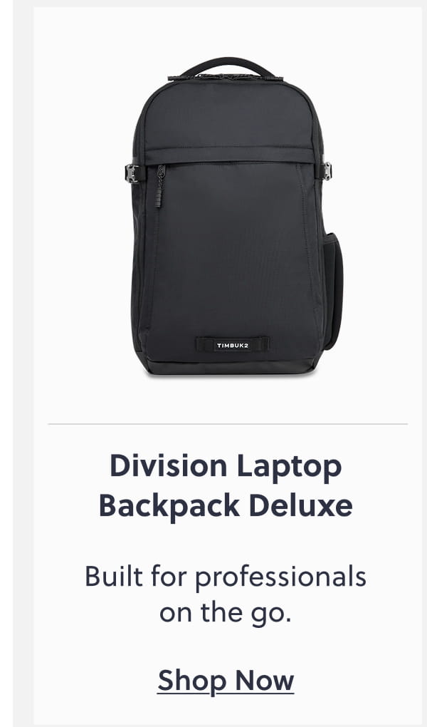 Division Laptop Backpack Deluxe | Built for professionals on the go. Shop now