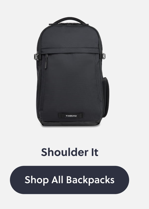 Shoulder It | Shop All Backpacks