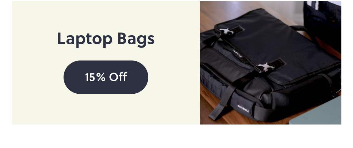 Laptop Bags 15% Off