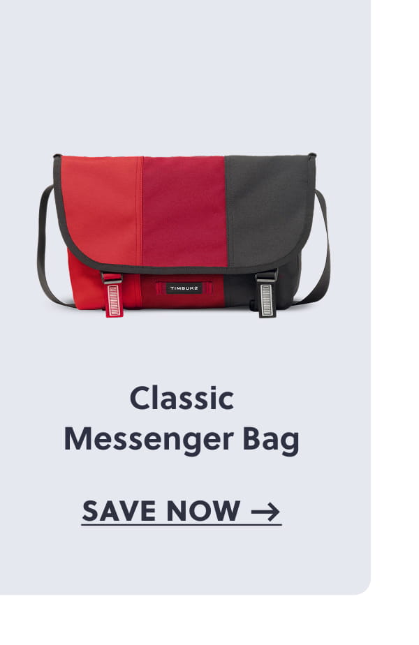 Classic Messenger Bag Save Now →
