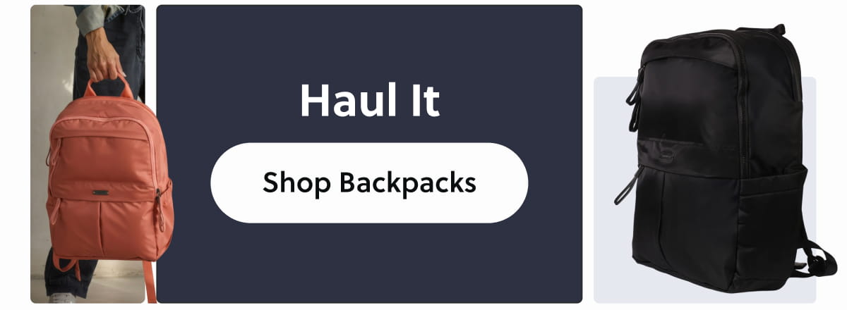 Haul It | Shop Backpacks