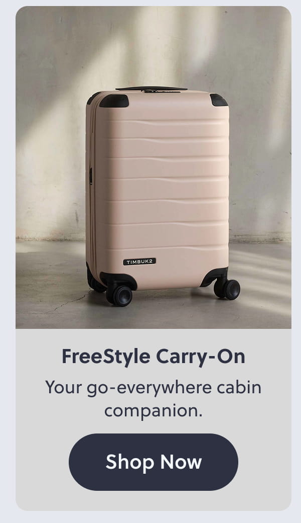 FreeStyle Carry-On. Your go-everywhere cabin companion. Shop now