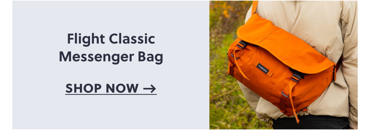 Flight Classic Messenger Bag Shop now →