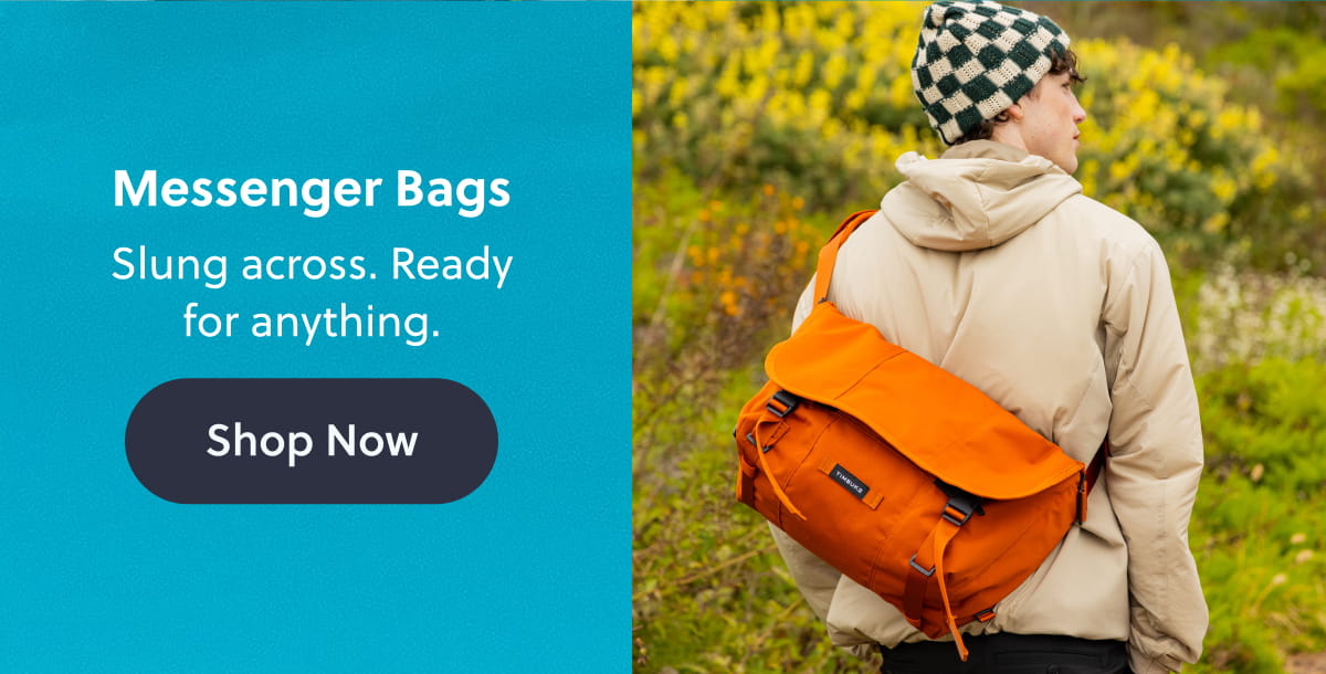 Messenger Bags | Slung across. Ready for anything. Shop Now