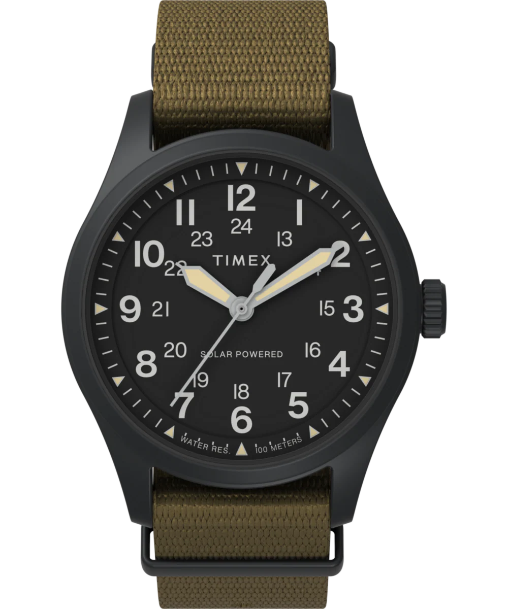 Image of Expedition Field Post Solar 36mm Recycled Fabric Strap Watch