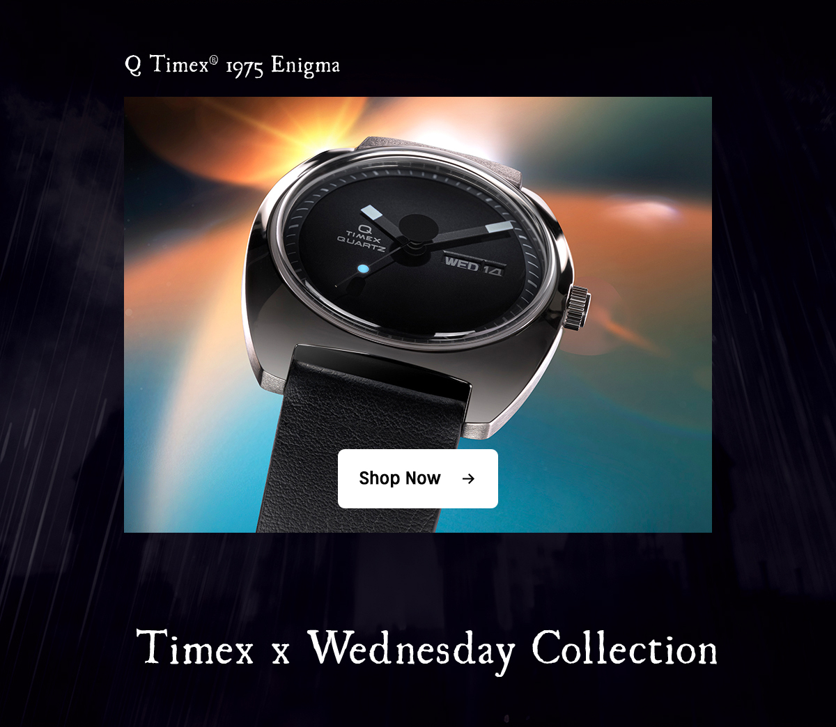 q timex 1975 enigma | shop now