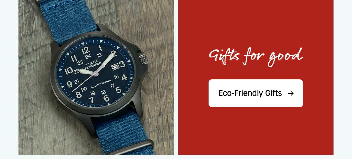 gifts for good | eco-friendly gifts