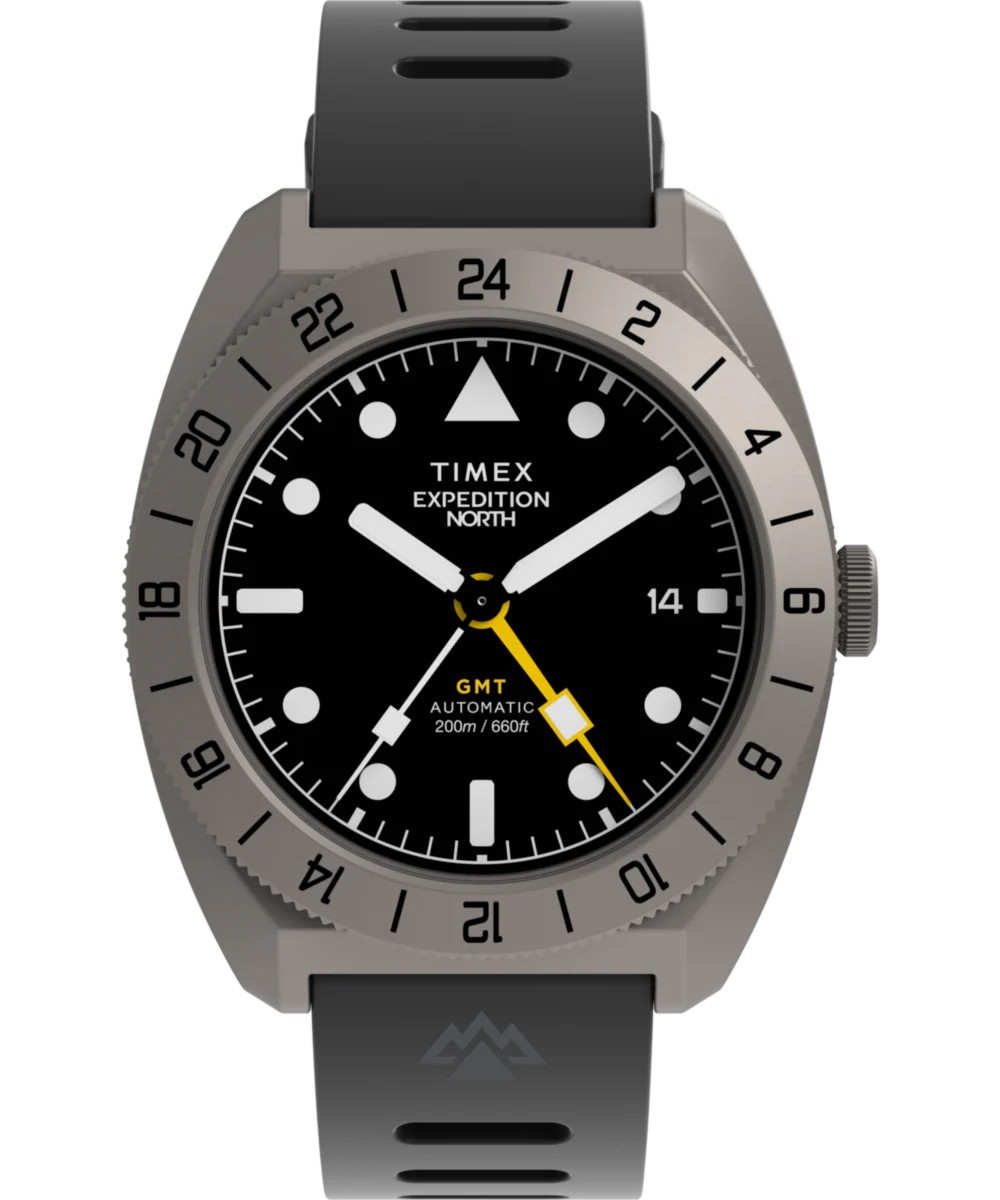 Image of Expedition GMT Titanium Automatic 41mm Silicone Strap Watch