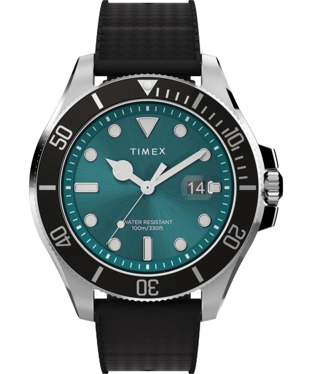 Image of Harborside Coast 44mm Synthetic Rubber Strap Watch