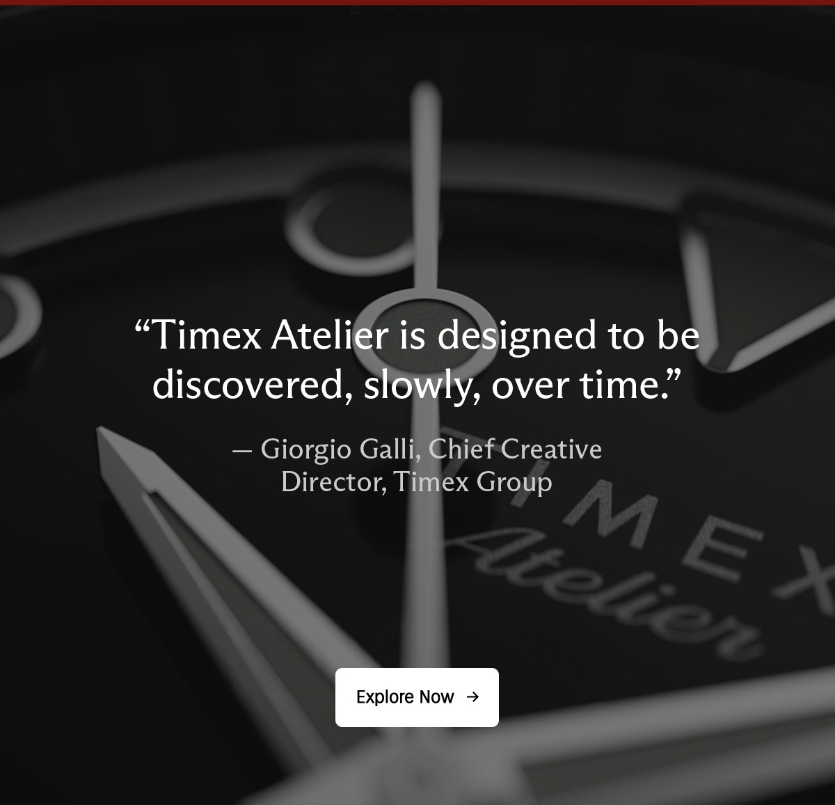 Explore Now - Timex Atelier