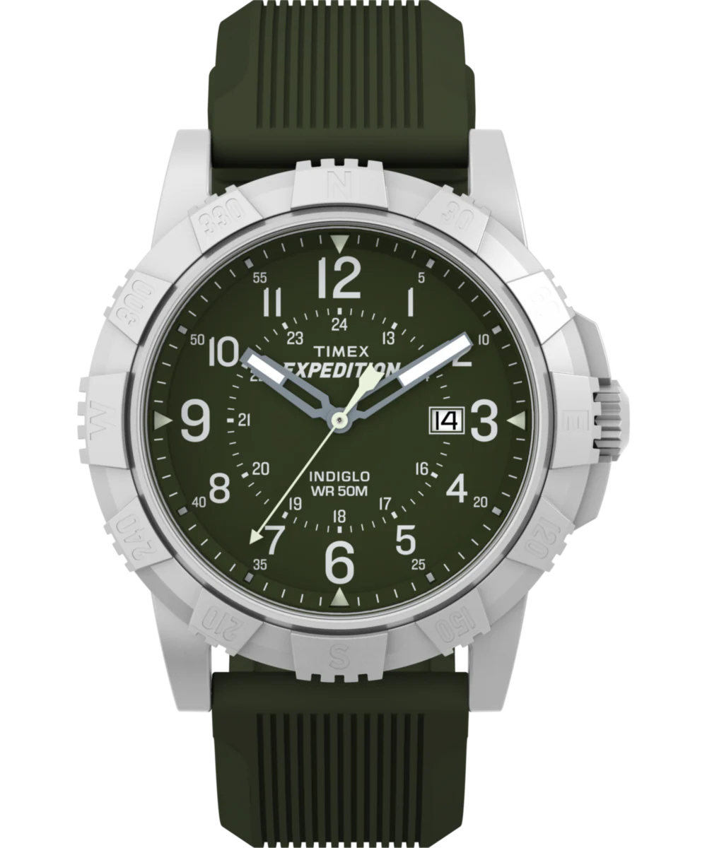 Image of Expedition Ridge 43mm Silicone Strap Watch