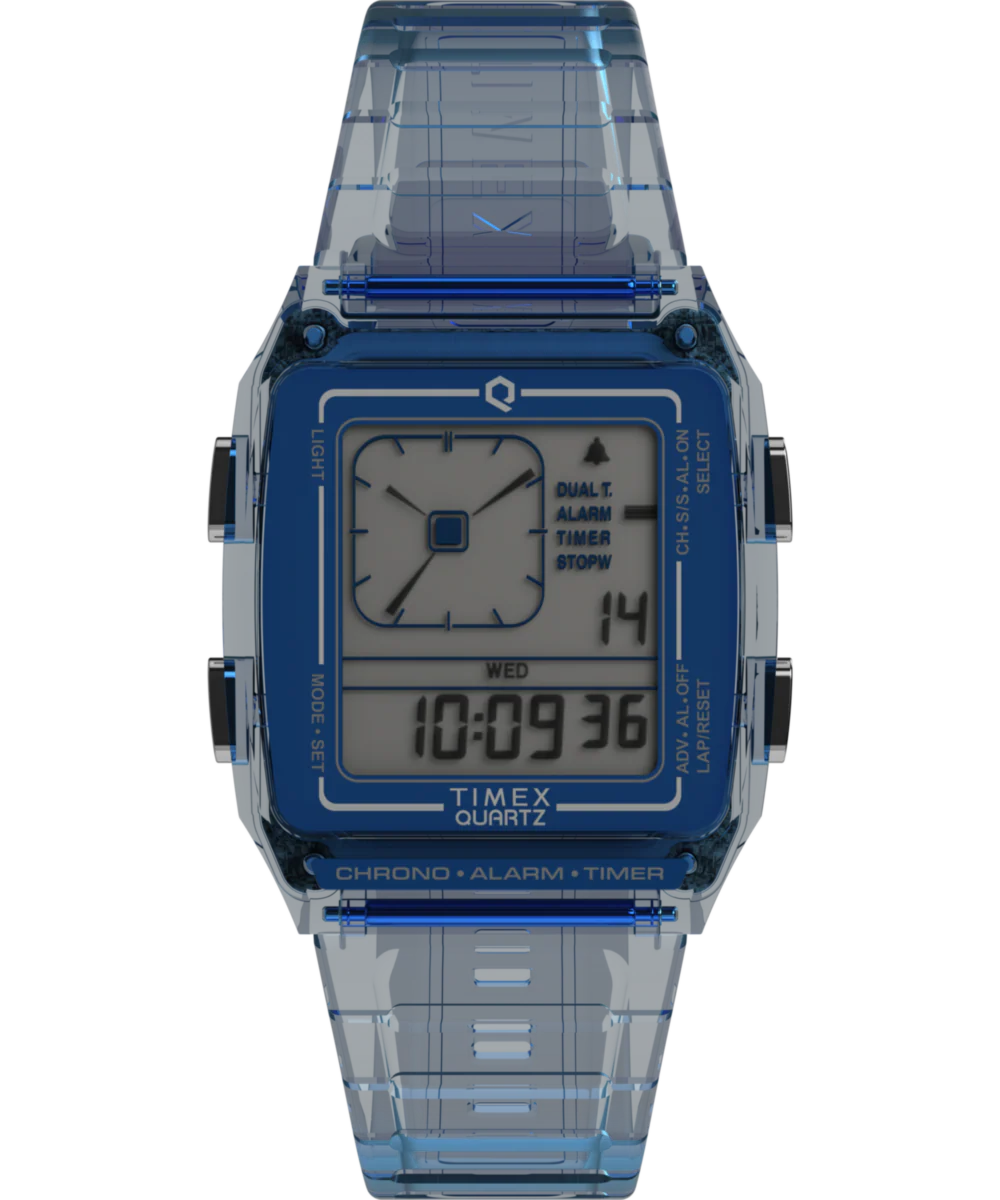 Image of Q Timex LCA 35mm Resin Strap Watch