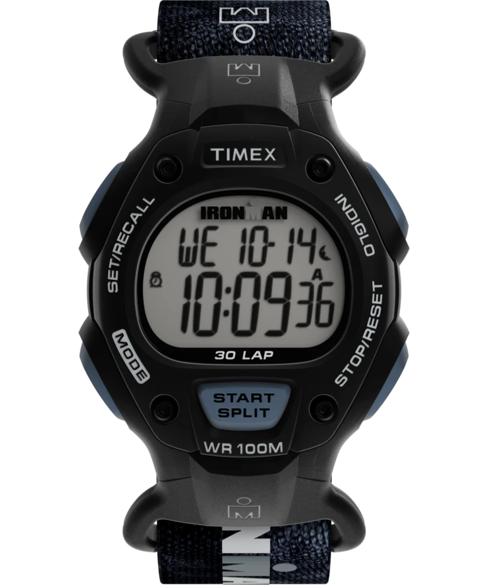 Image of TIMEX® IRONMAN® Classic 30-Lap 38mm Recycled Fabric Strap Watch&nbsp;