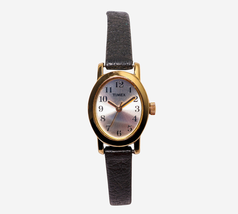 Timex Rewound Anniversary Edition Green and Brown Quartz Analog Watch 35mm