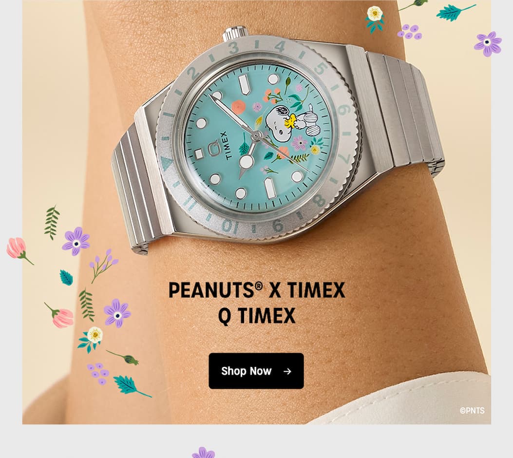 Shop Now (Peanuts® x Q Timex®) - Timex