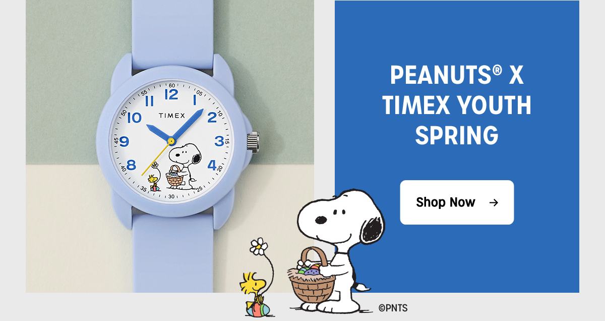 Peanuts® x Timex Youth Spring