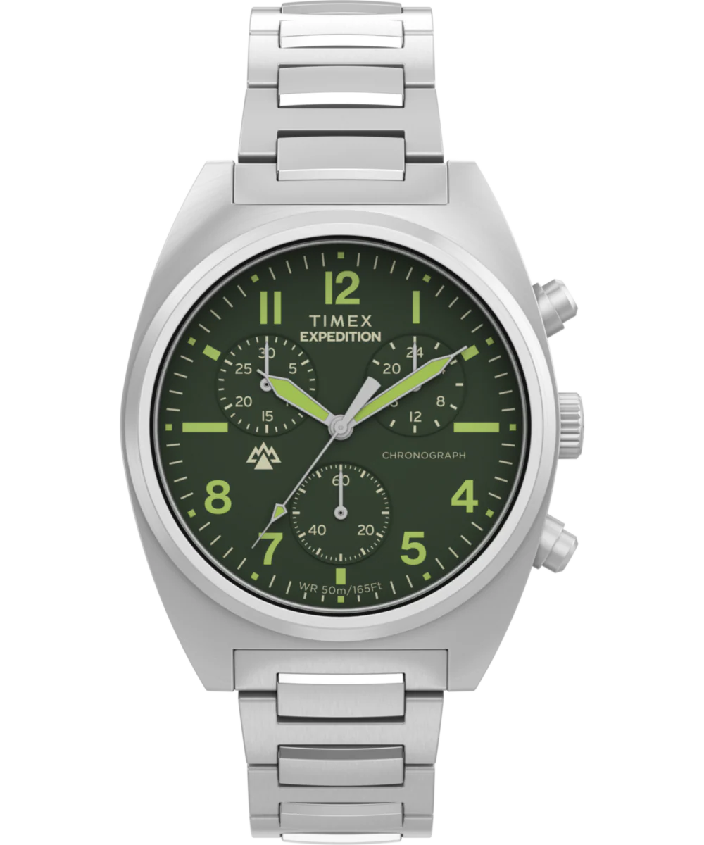 Image of Expedition® Capstone Chronograph 41mm Stainless Steel Bracelet Watch