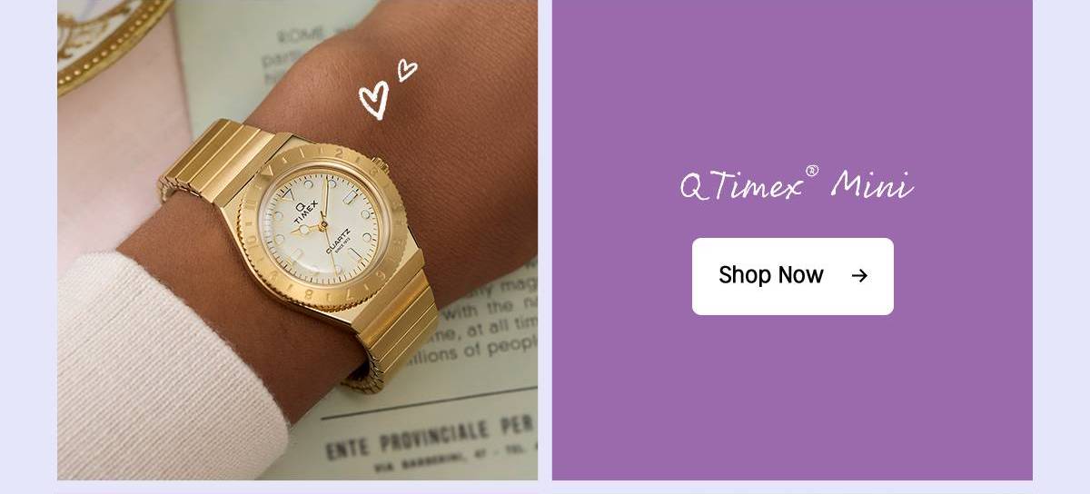 Shop Now (Q Timex Mini) - Timex