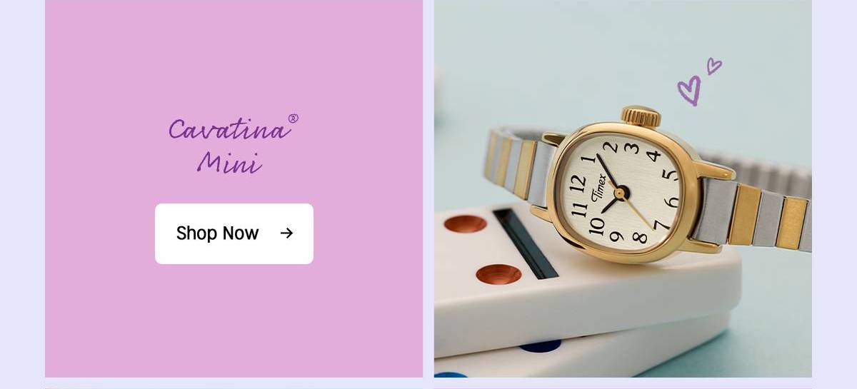 Shop Now (Cavatina Mini) - Timex