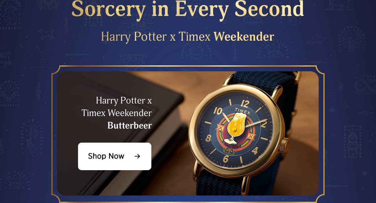 Shop All (Harry Potter x Timex Weekender Butter Beer) - Timex