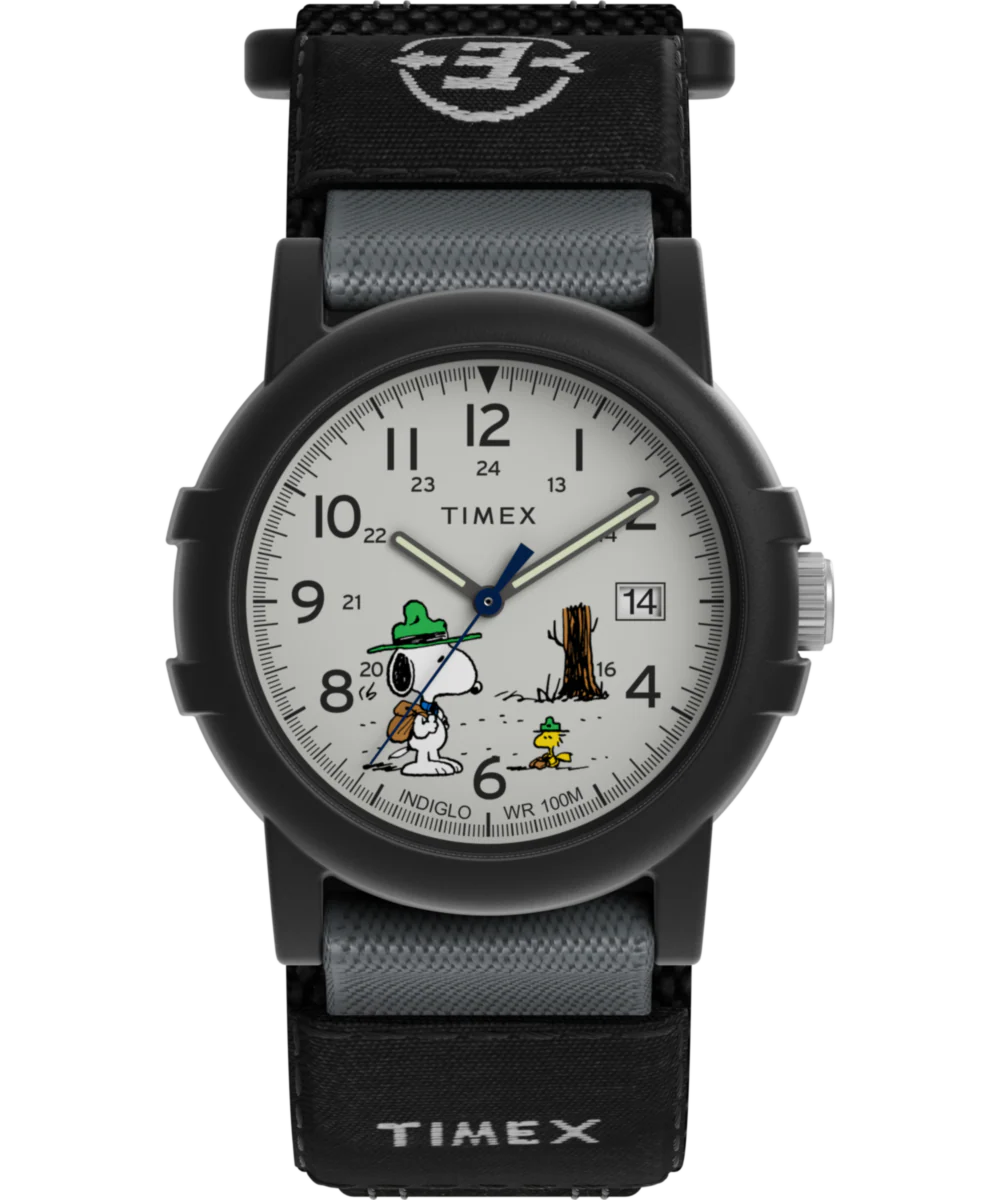 Image of Peanuts® x Timex Expedition® Beagle Scout Fast Wrap Strap Watch