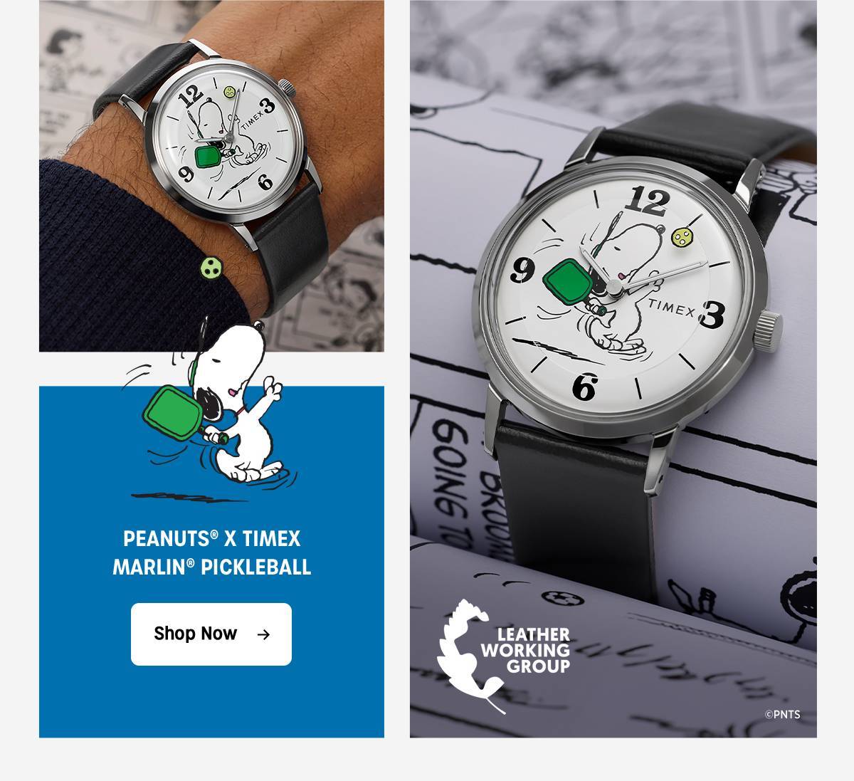 Shop Now (Peanuts x Timex Marlin Pickleball) - Timex