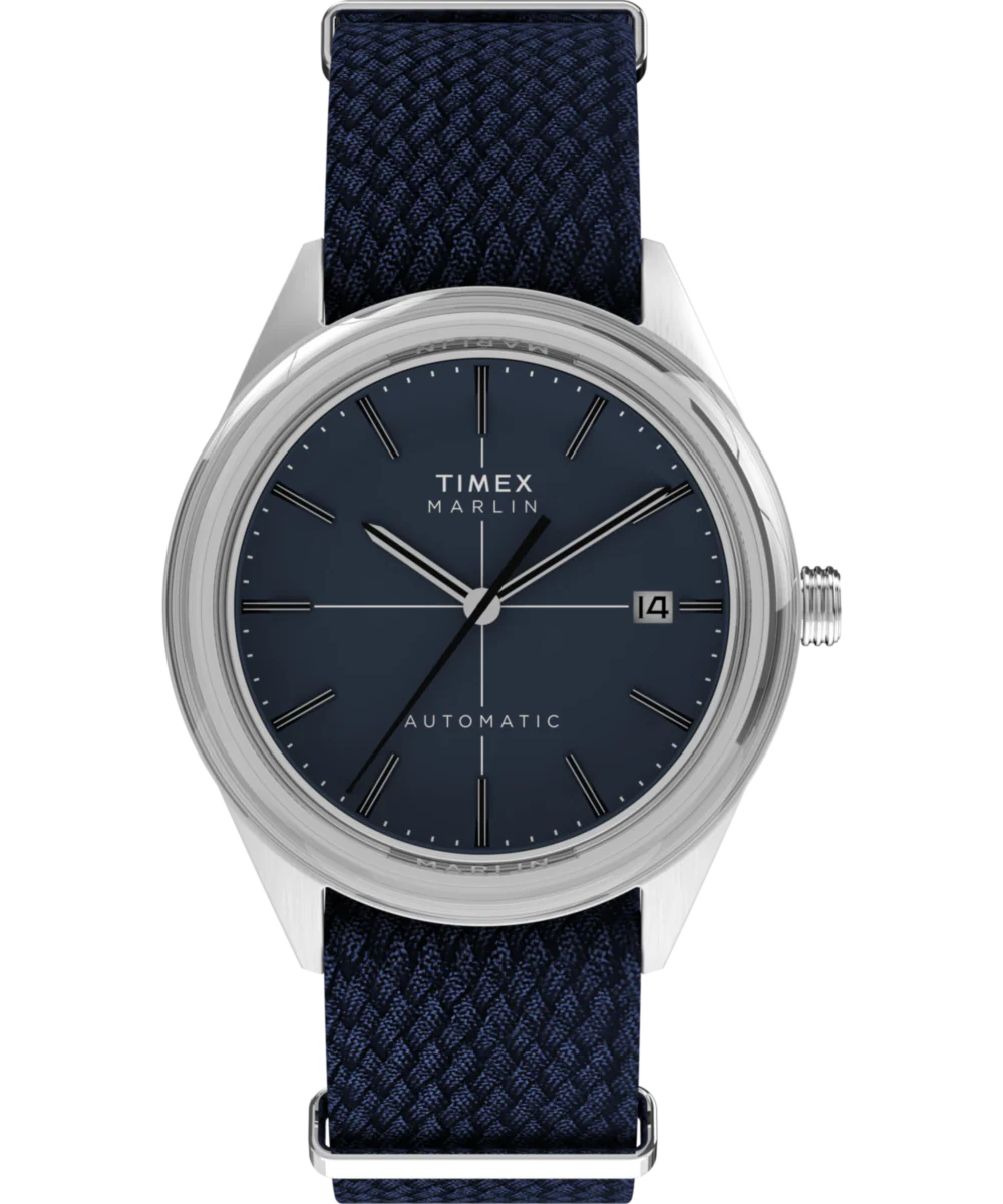 Image of Marlin® Jet Automatic 38mm Fabric Strap Watch