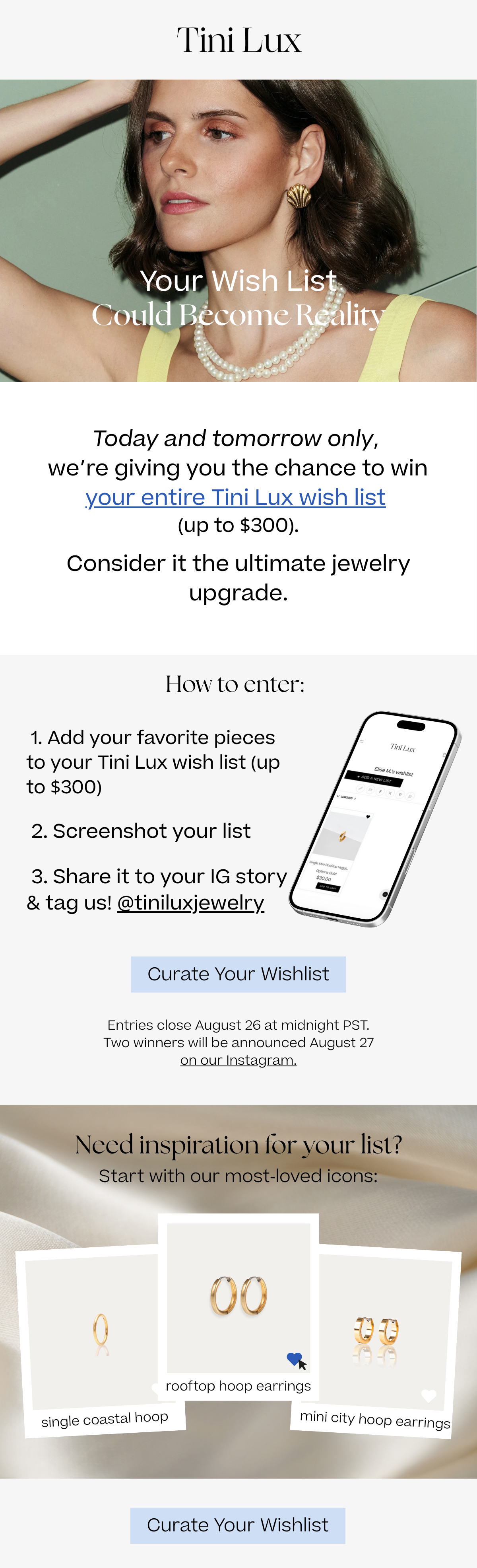 Win Your Wishlist