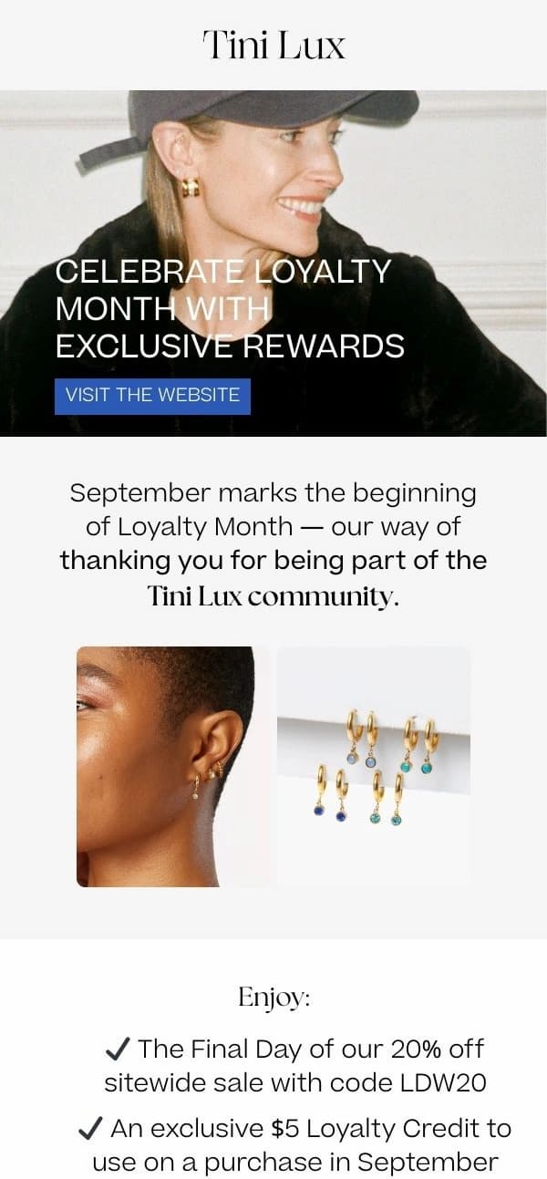 Loyalty Month at Tini Lux