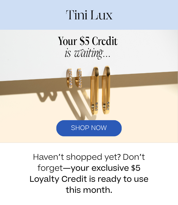 Your $5 Credit is Waiting...