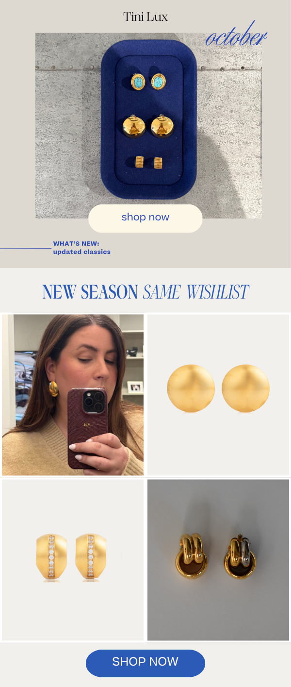 NEW SEASON, SAME WISHLIST