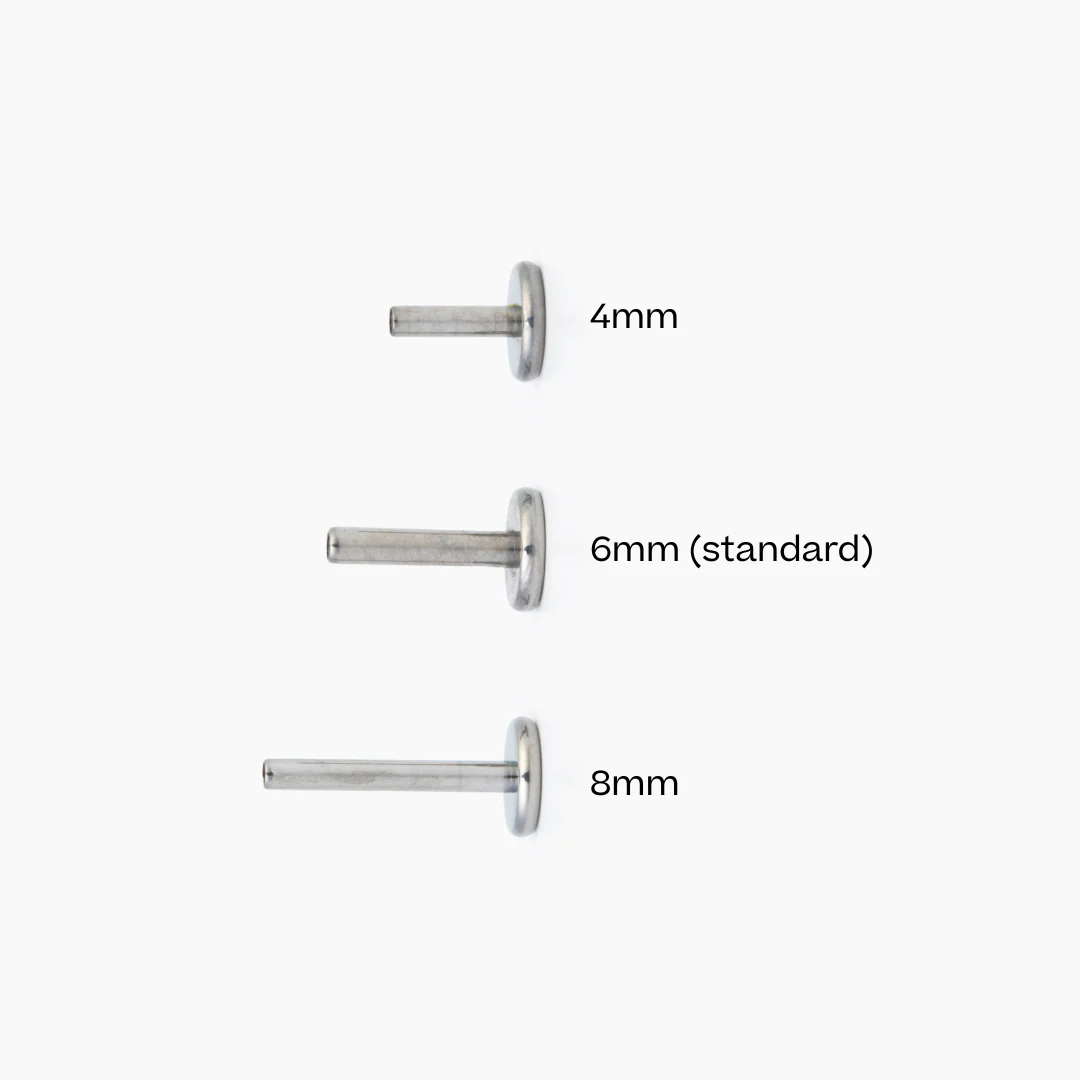 Image of Single Spare Titanium Flat Back