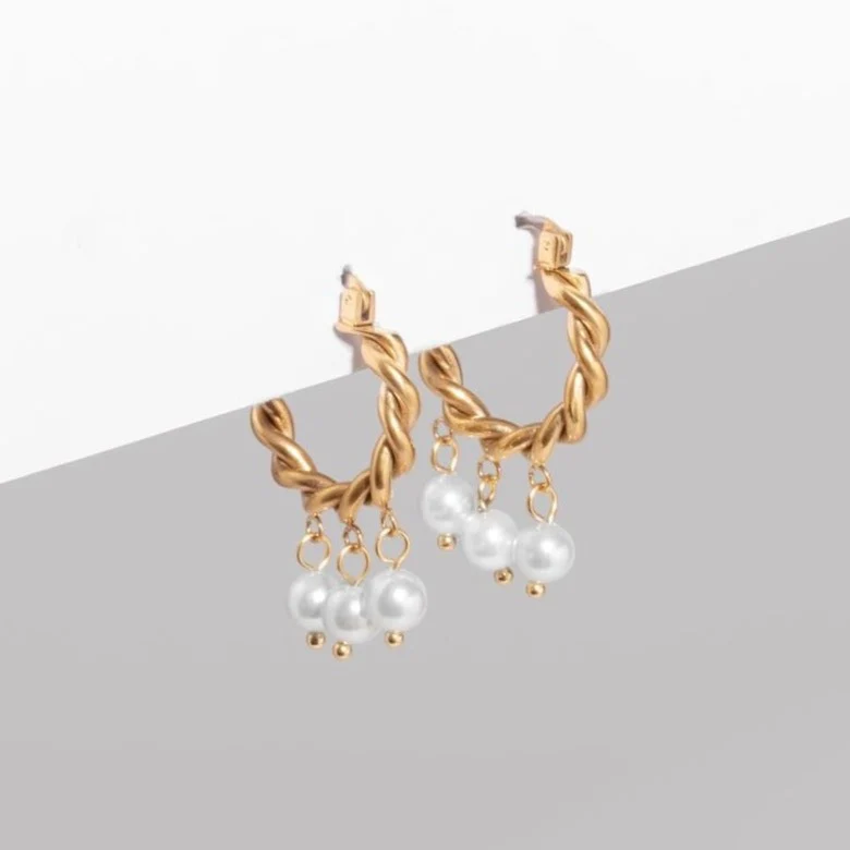 Image of Gia Hoop Earrings