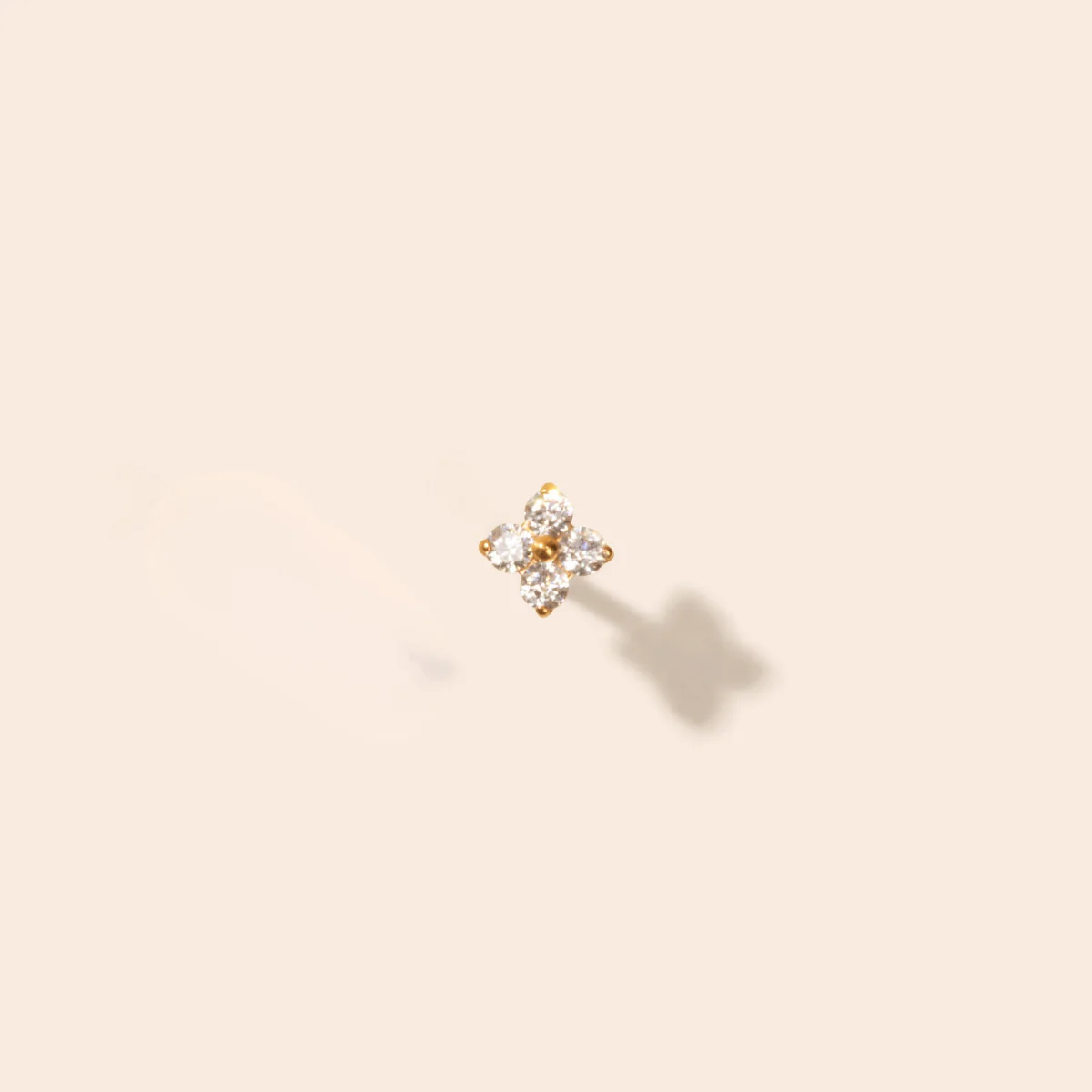 Image of Single Nano Emmaline Flat Back Stud