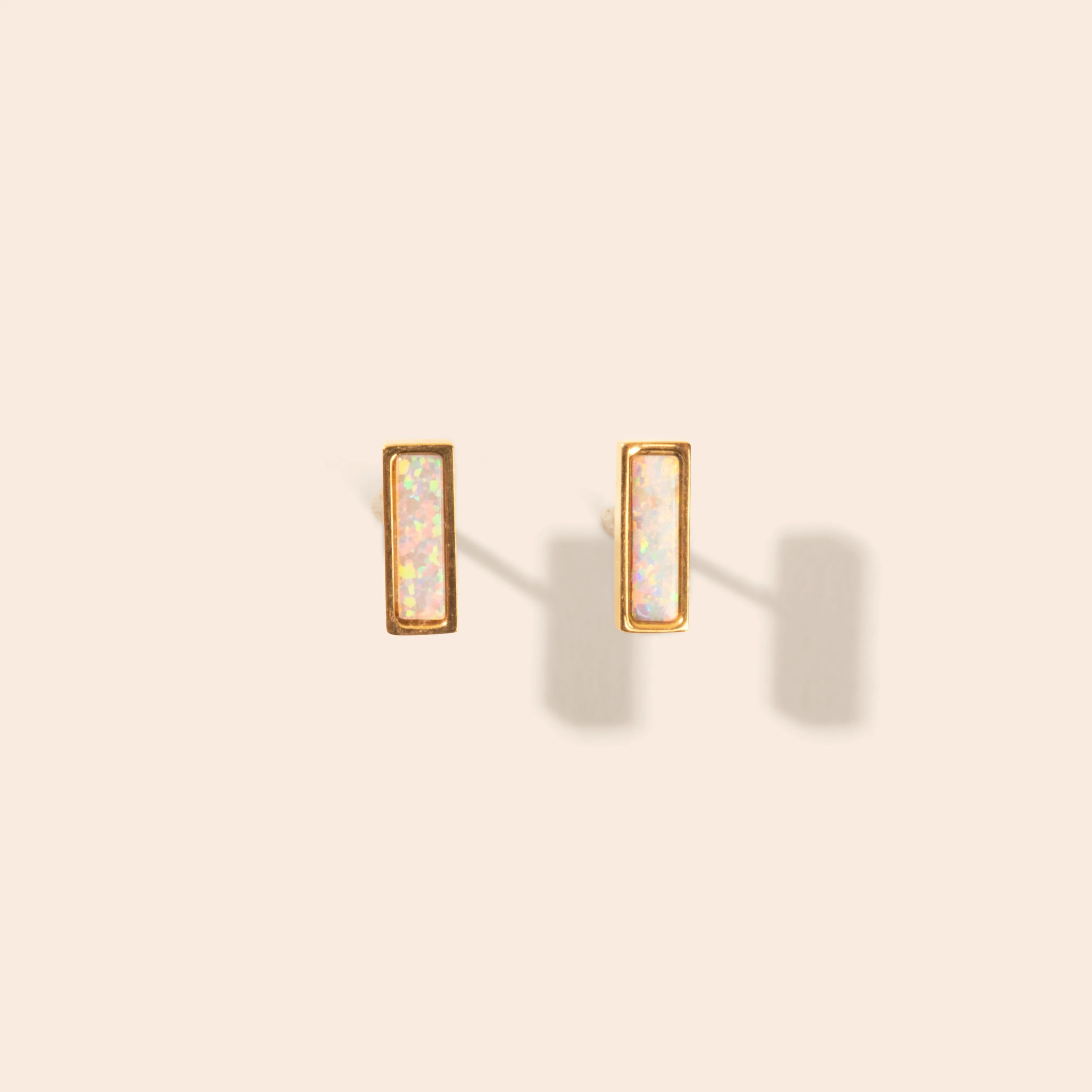 Image of Isla Opal Stud Earrings