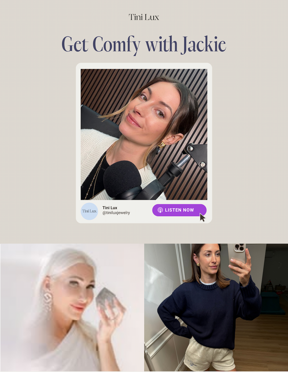 Get Comfy With Jackie
