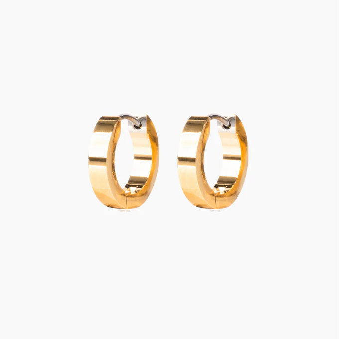 Image of Mini City Hoop Earrings