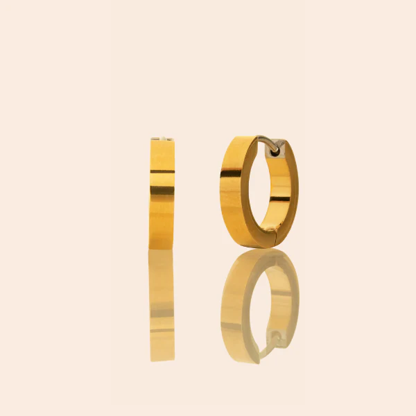 Image of Mini City Hoop Earrings