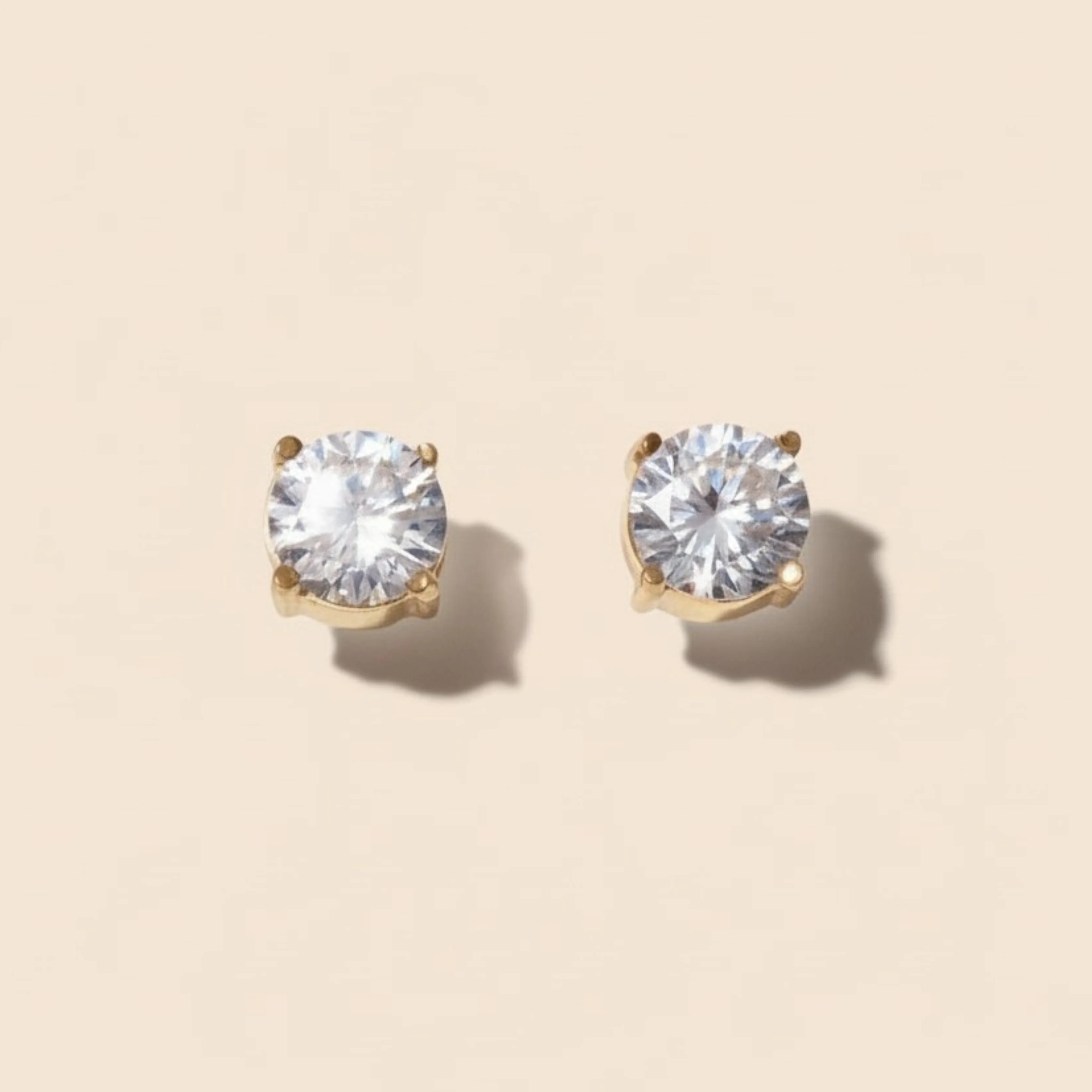 Image of Large Celeste Stud Earrings