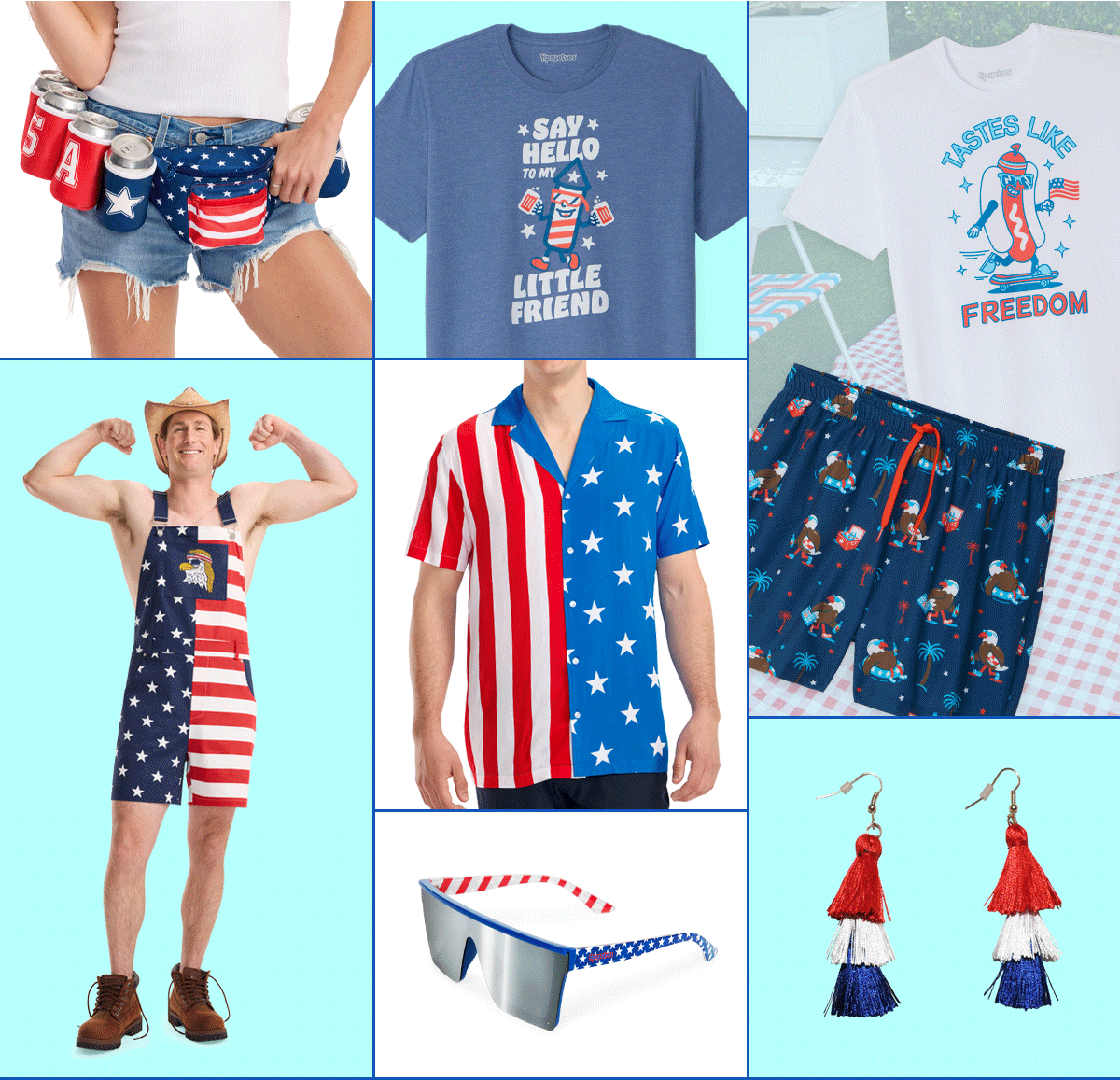 Your summer uniform: solved - Patriotic Collection