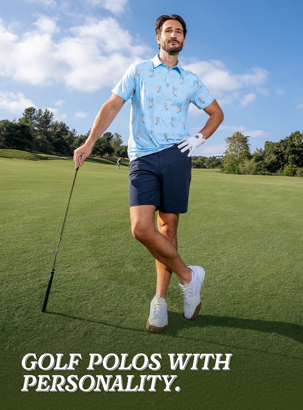 Golf Polos with Personality