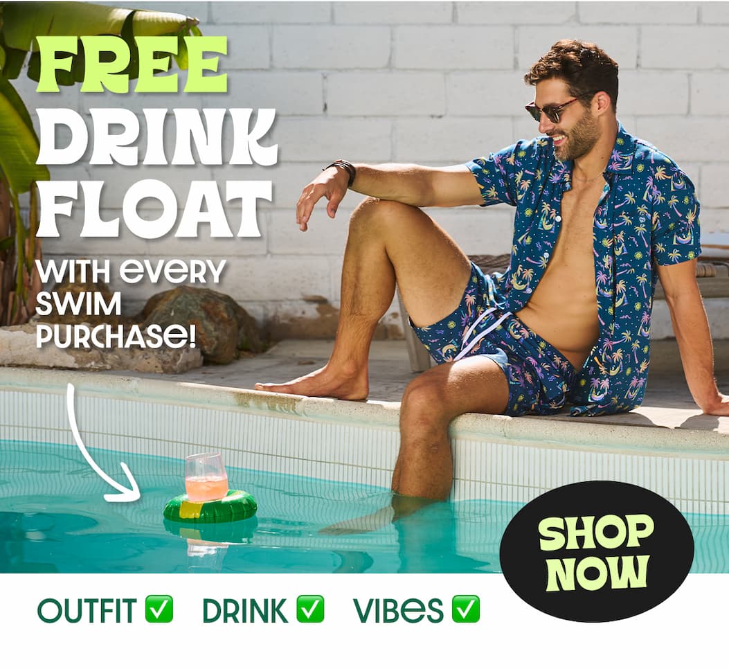 Free drink float with every purchase
