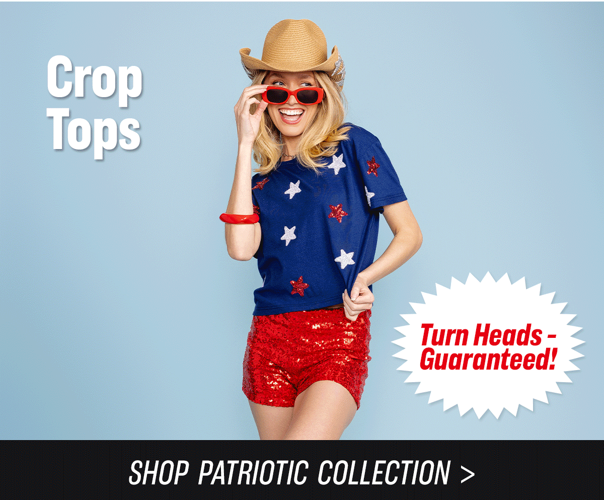 Crop tops, tanks, overalls, tees and more!