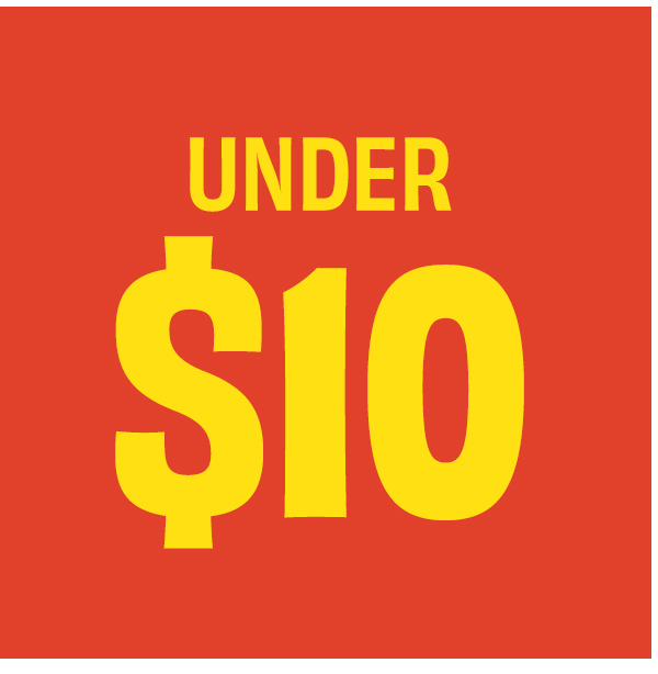 Under $10