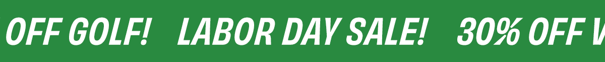 Labor Day Weekend Sale: 30% off!