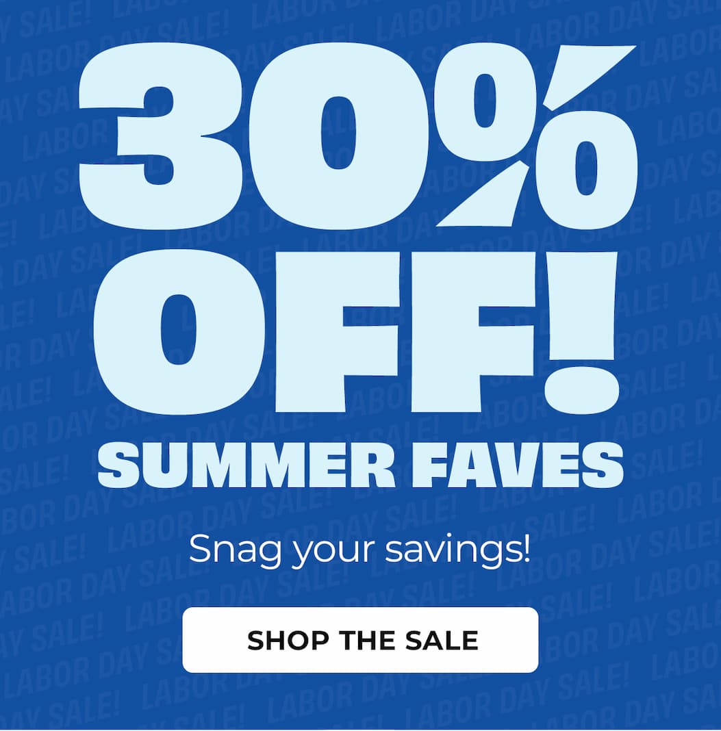 Labor Day Weekend Sale